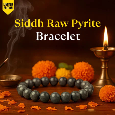 Siddh Raw Pyrite Bracelet - 10x Stronger